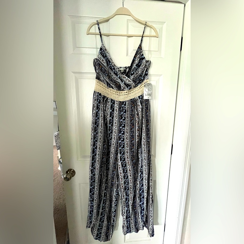 Brand new blue romper